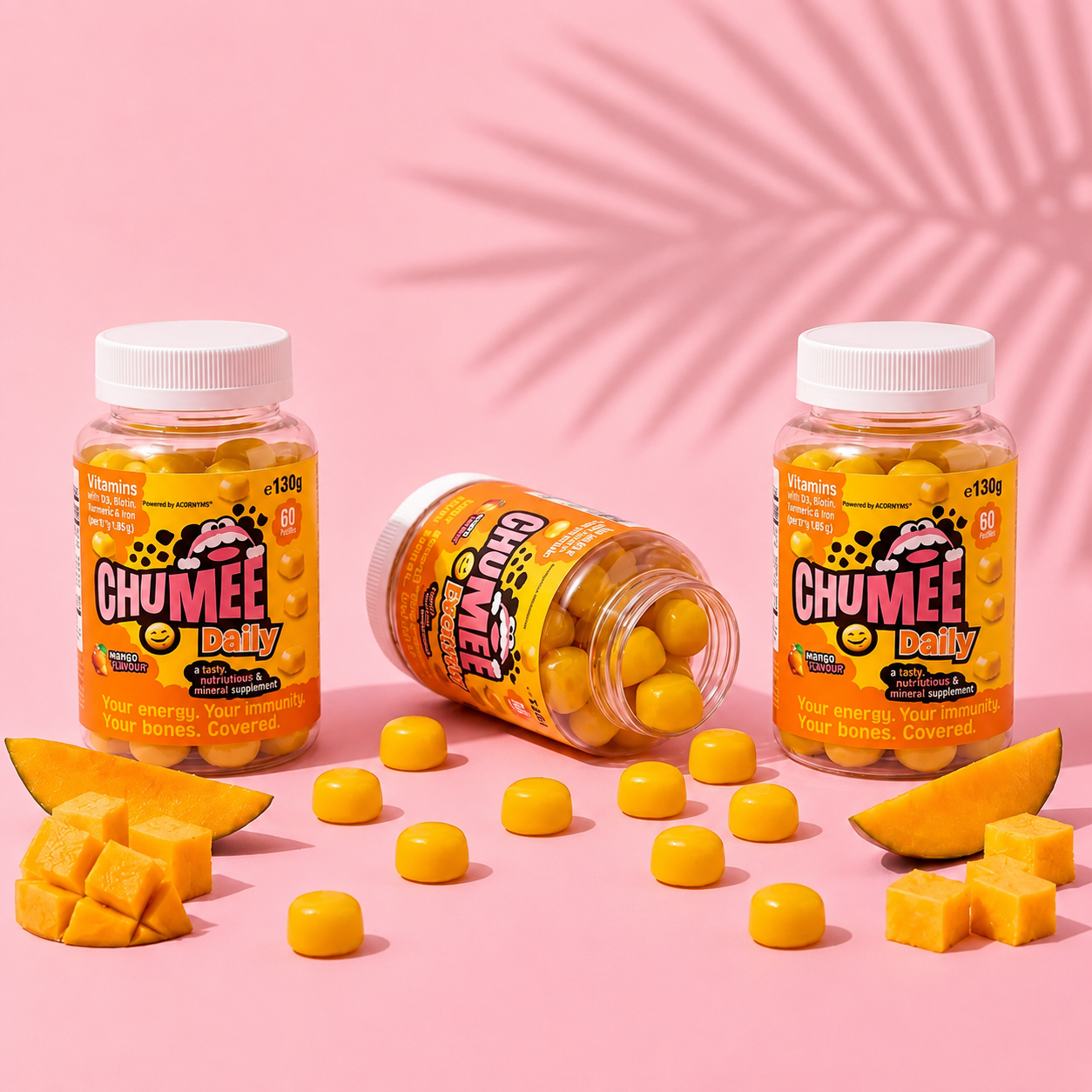 Chumee Daily mango multivitamin gummies